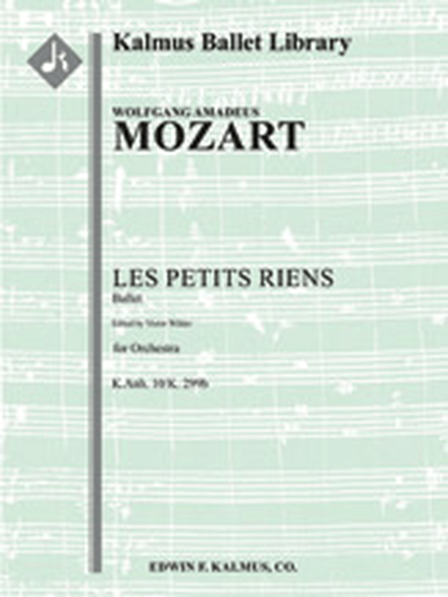 Les Petits Riens: Ballet, K.Anh. 10/K. 299b (complete ballet) Concert Band scores gallery preview page 1