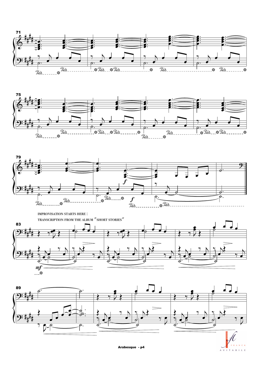 Arabesque Arabesque Piano Method scores gallery preview page 4