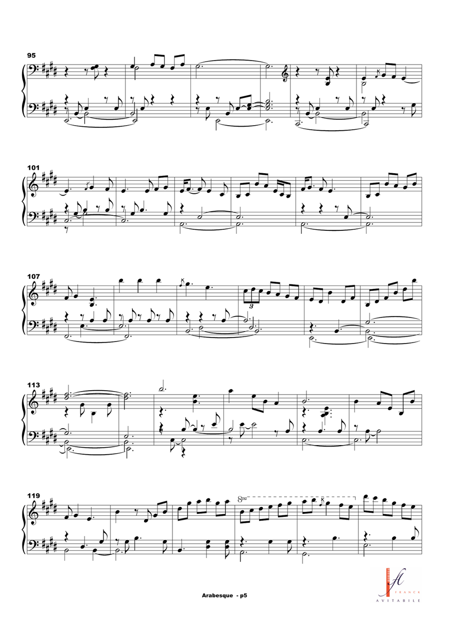 Arabesque Arabesque Piano Method scores gallery preview page 5
