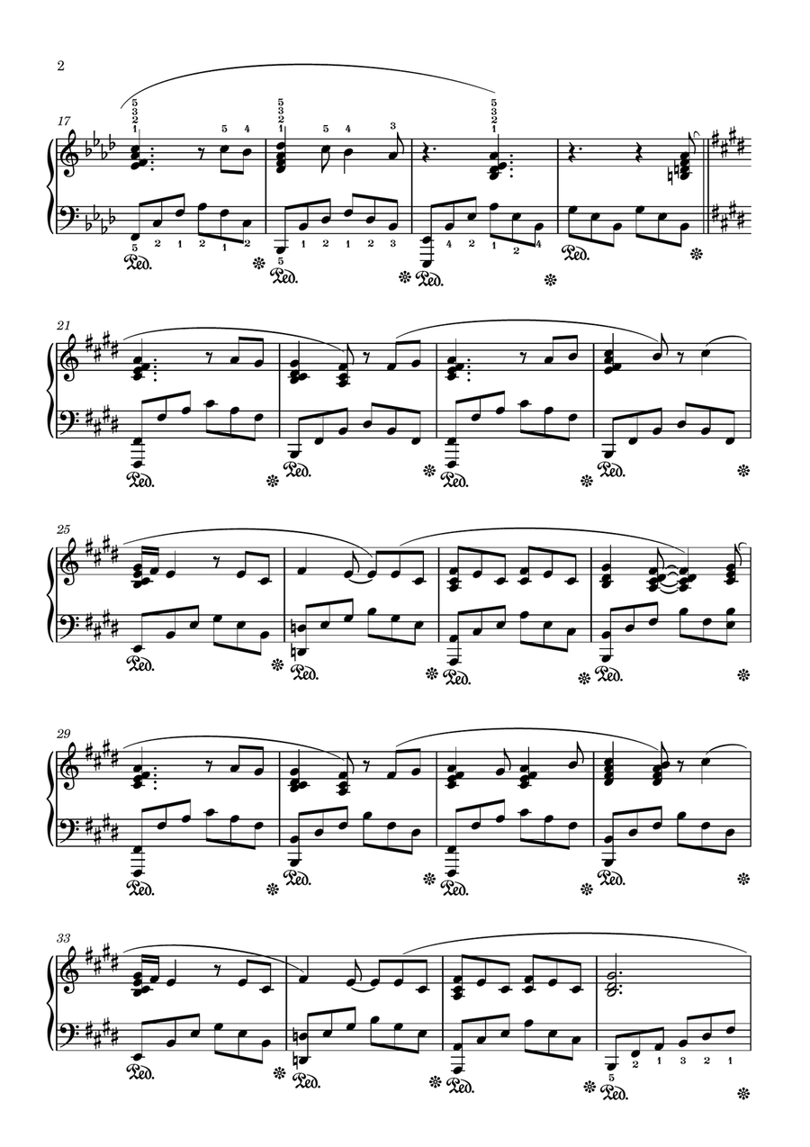Couldn't Make It Any Harder Piano Solo scores gallery preview page 2