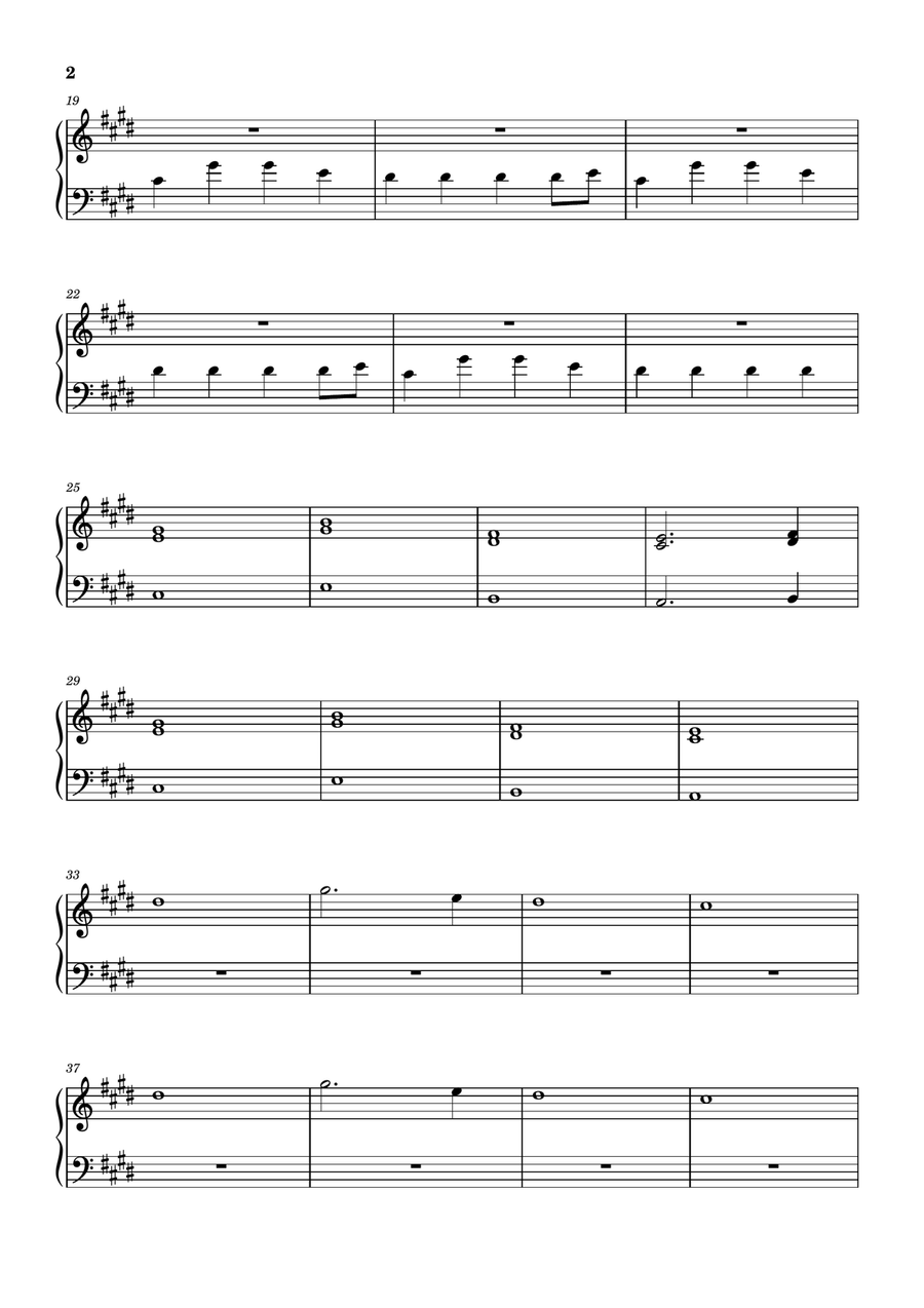 In The End In The End Easy Piano scores gallery preview page 2