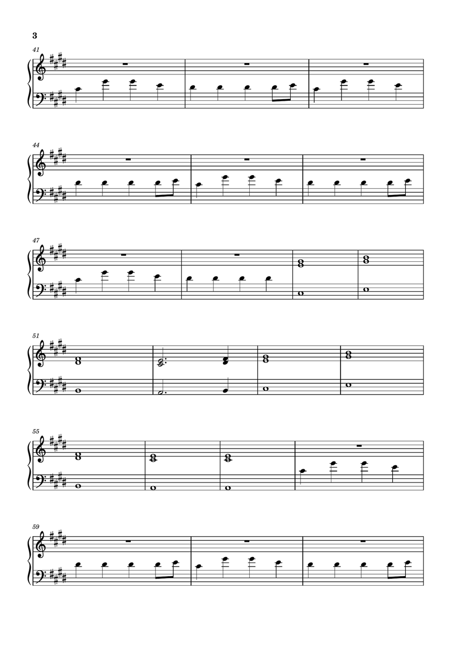 In The End In The End Easy Piano scores gallery preview page 3