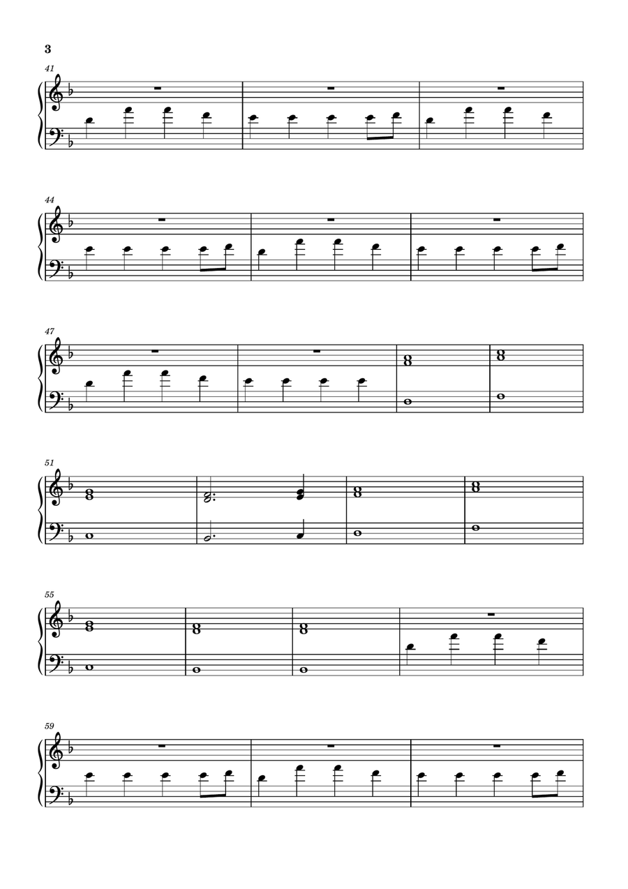 In The End In The End Easy Piano scores gallery preview page 3