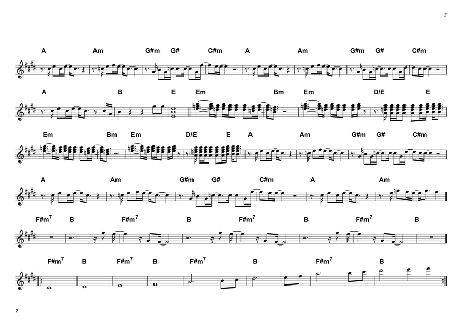 I'm Not In Love I'm Not In Love Piano scores gallery preview page 3