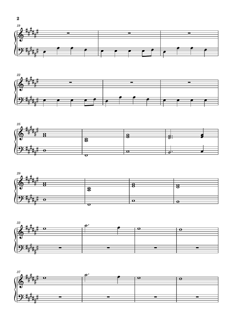 In The End In The End Easy Piano scores gallery preview page 2