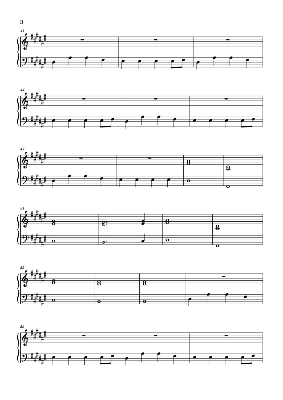 In The End In The End Easy Piano scores gallery preview page 3