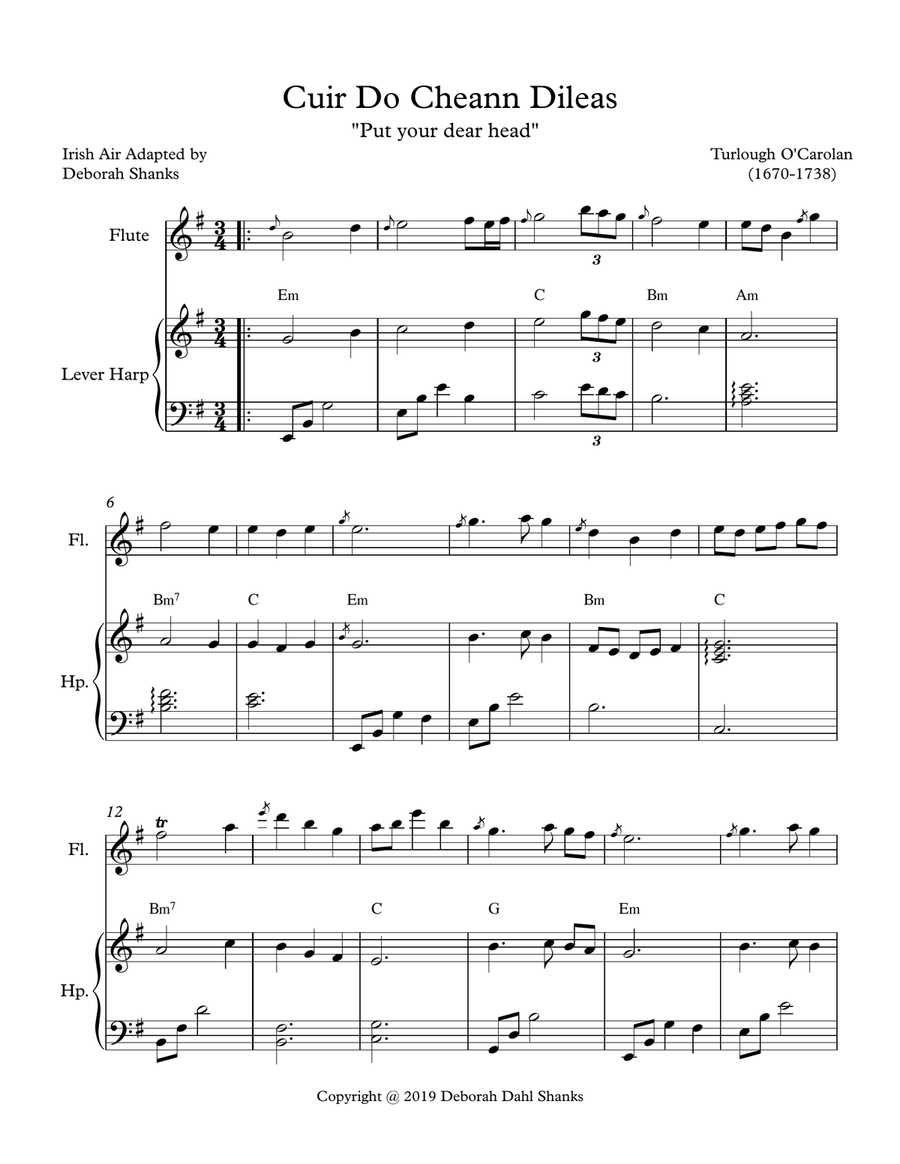 Cuir Do Cheann Dileas Cuir Do Cheann Dileas Flute scores gallery preview page 2