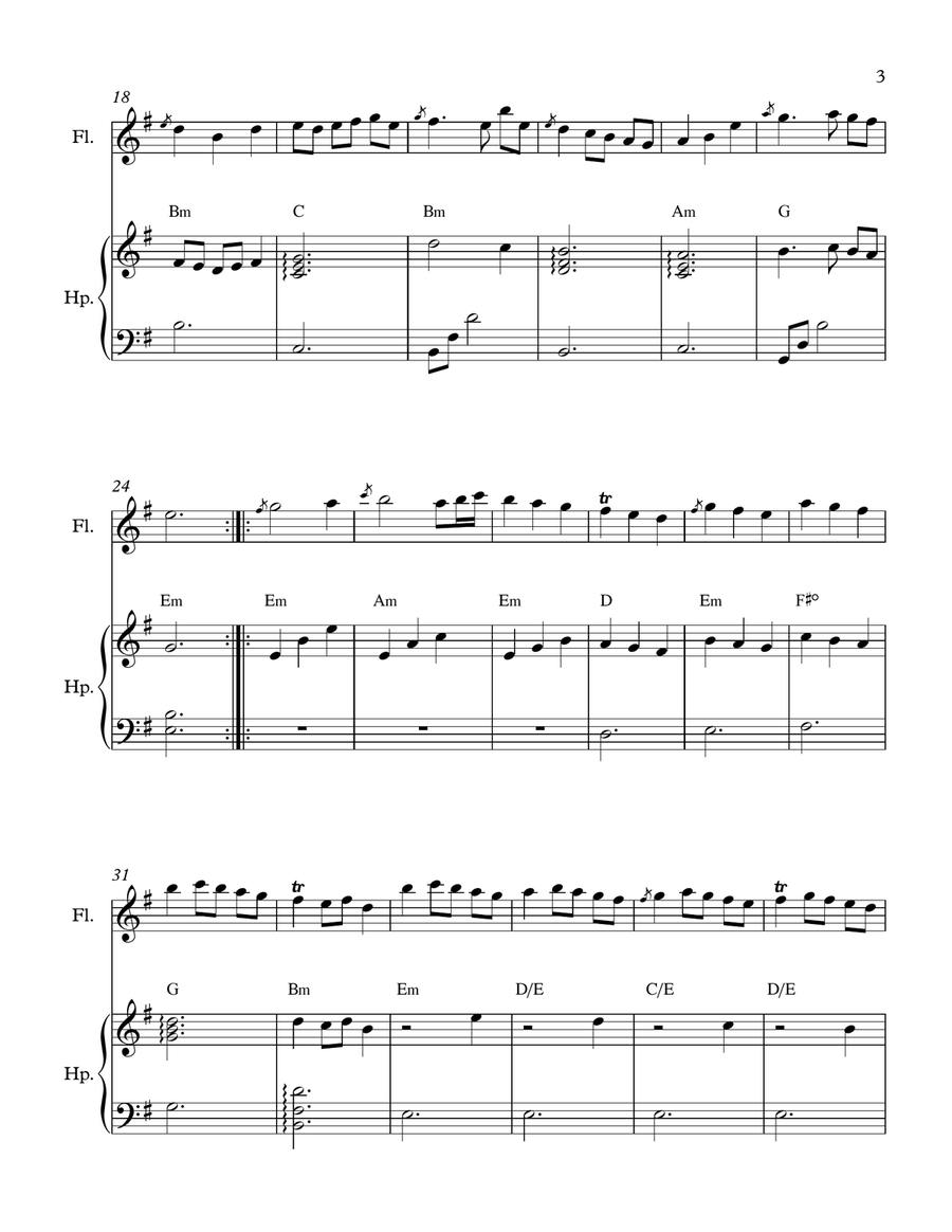 Cuir Do Cheann Dileas Cuir Do Cheann Dileas Flute scores gallery preview page 3