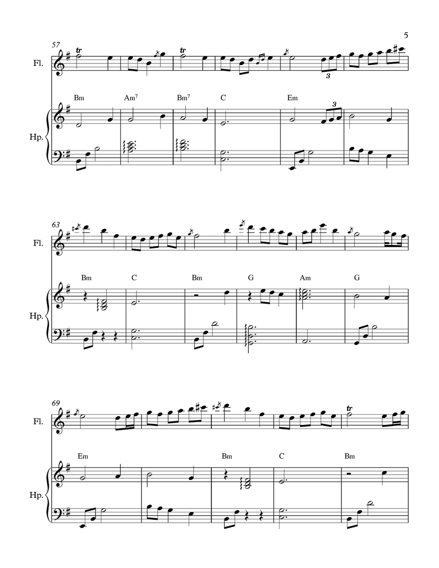 Cuir Do Cheann Dileas Cuir Do Cheann Dileas Flute scores gallery preview page 5