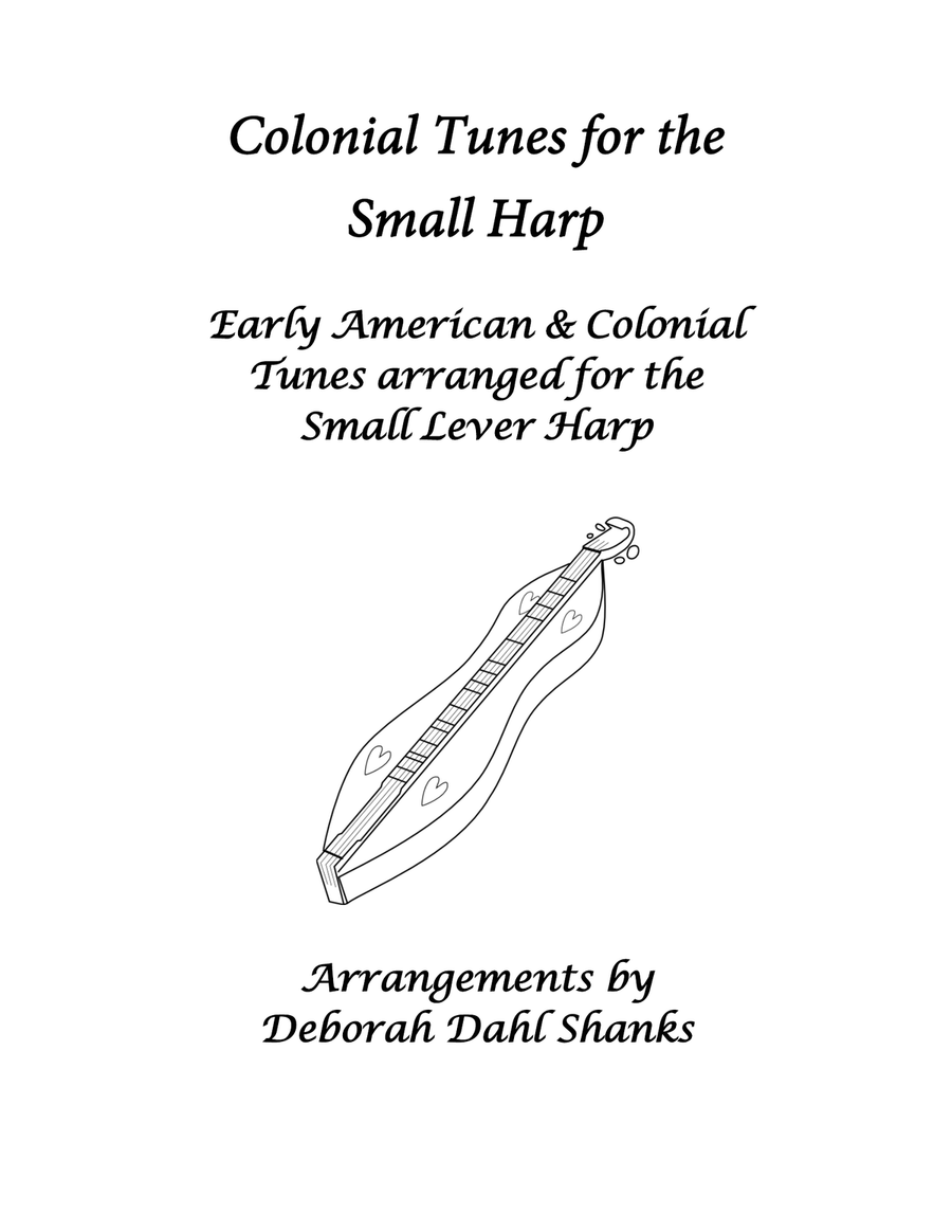 Colonial Tunes for the Small Harp Celtic Harp scores gallery preview page 1