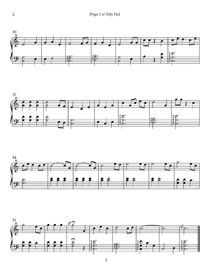 Colonial Tunes for the Small Harp Celtic Harp scores gallery preview page 6