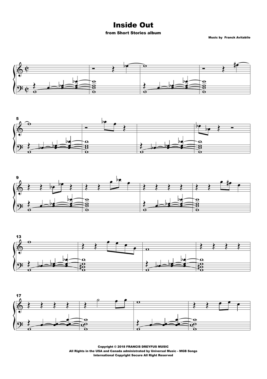 Inside Out Inside Out Piano Method scores gallery preview page 1