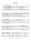 No. 19 in E-flat Major