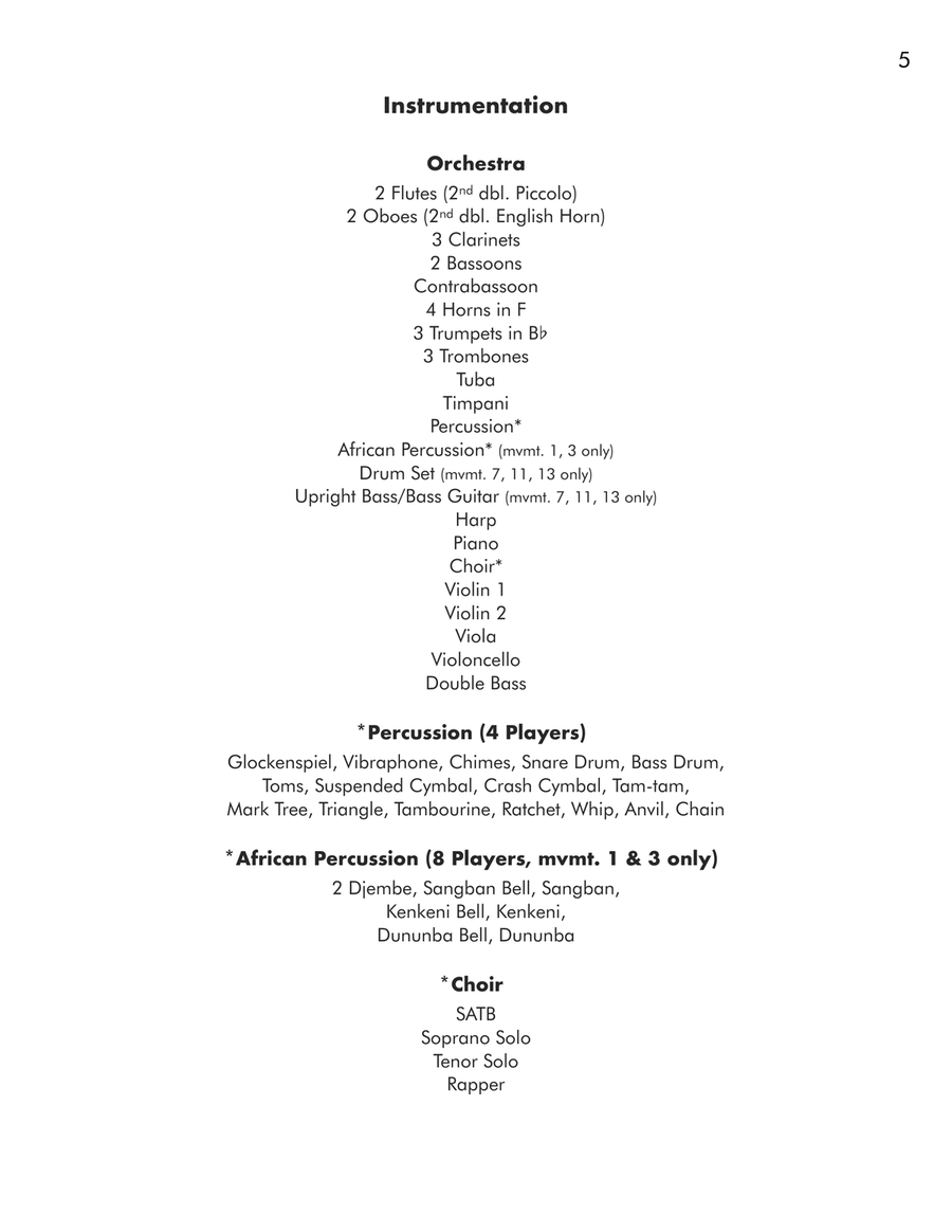 Requiem For Color Requiem For Color 4-Part scores gallery preview page 6