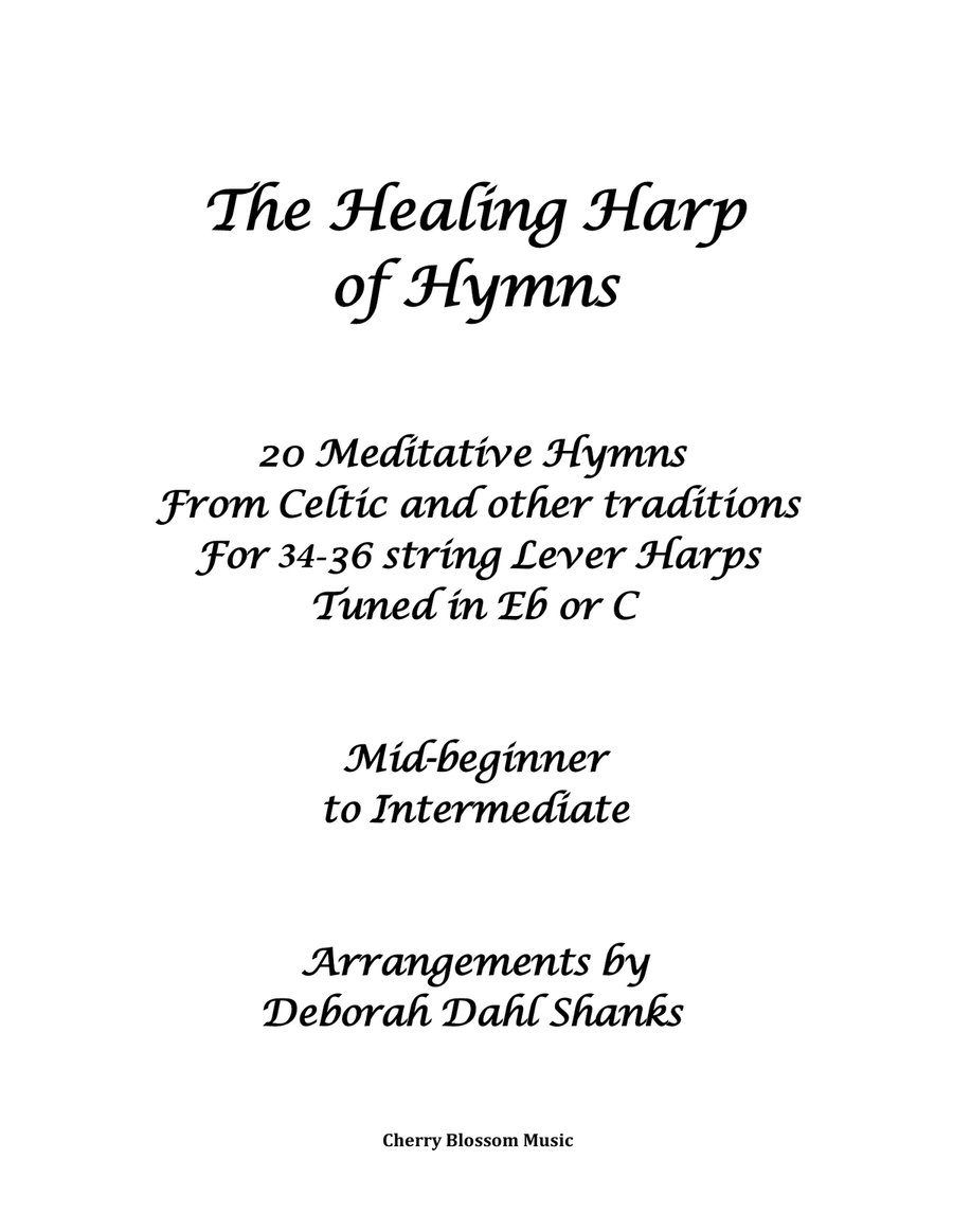 The Healing Harp of Hymns Celtic Harp scores gallery preview page 2