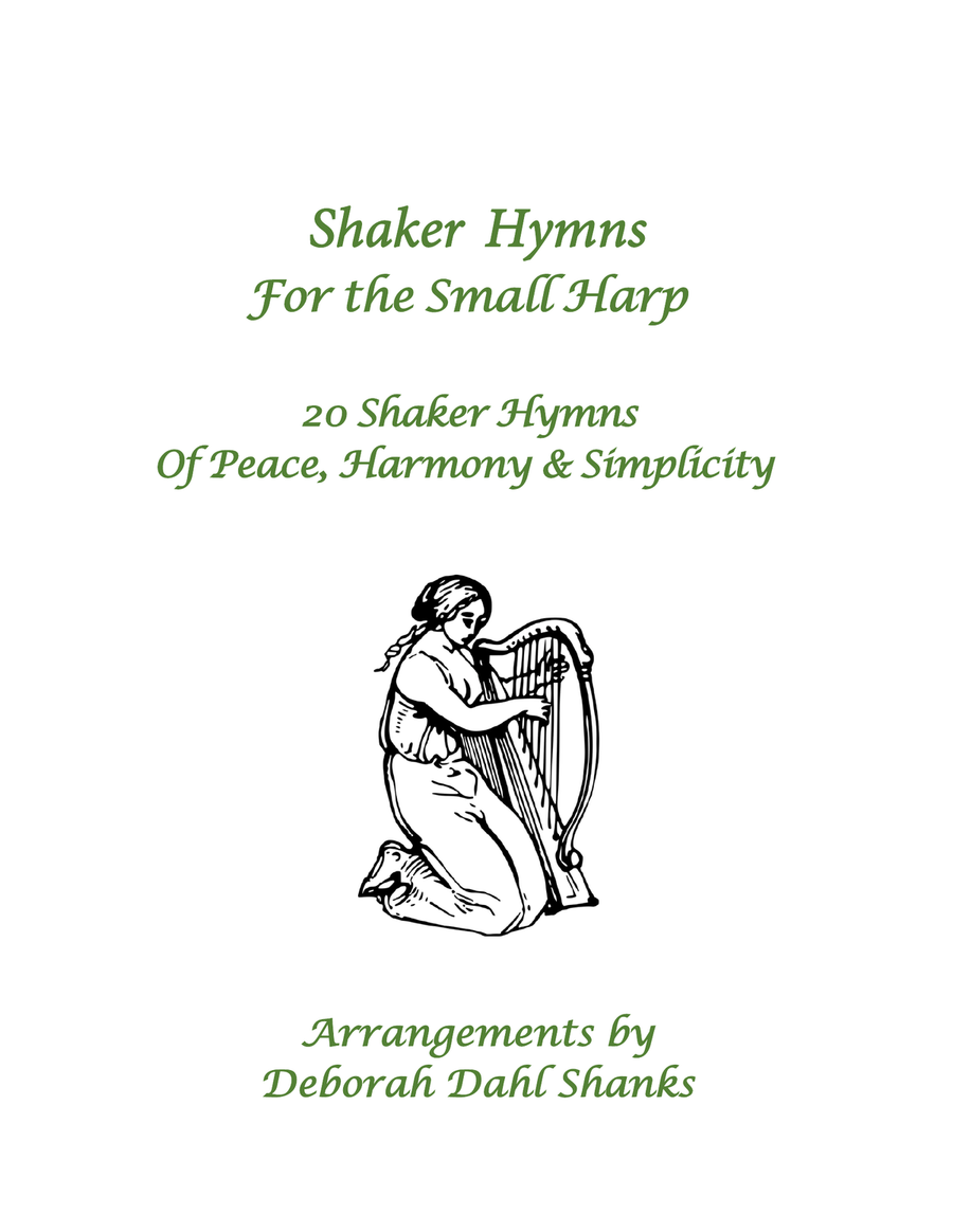 Shaker Hymns for the Small Harp Celtic Harp scores gallery preview page 1