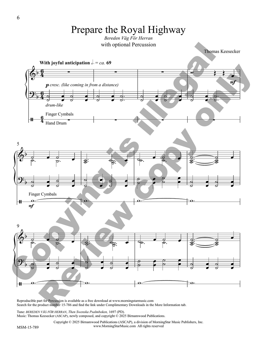 The Snow Lay on the Ground Piano Solo scores gallery preview page 3