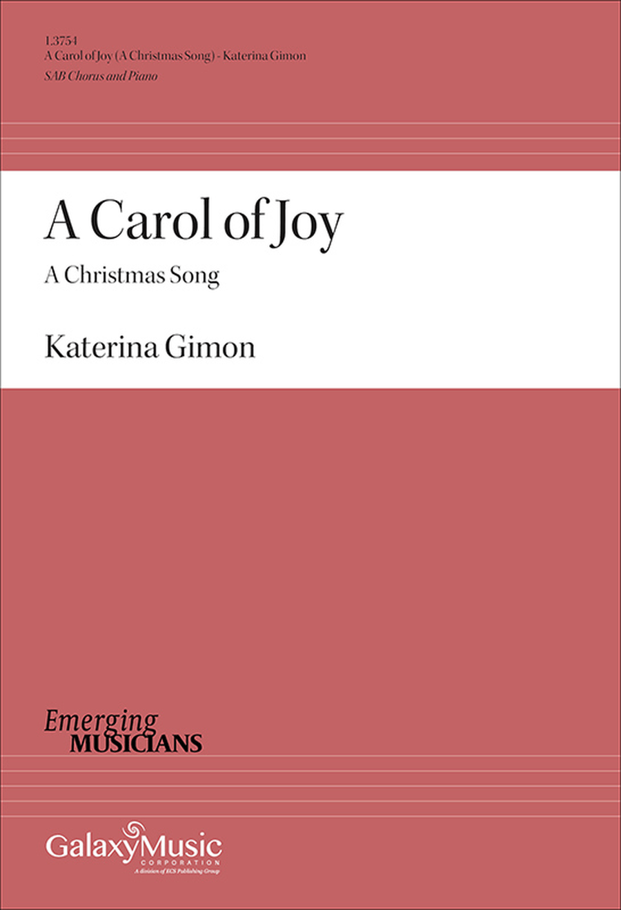 A Carol of Joy A Carol of Joy 3-Part scores gallery preview page 1