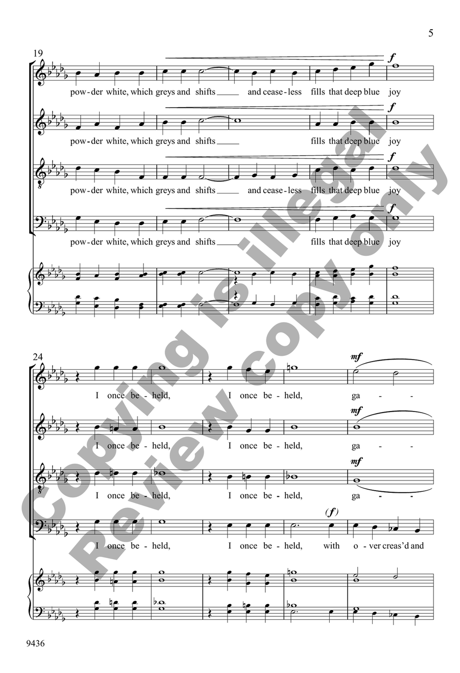 Most Precious Light Most Precious Light 4-Part scores gallery preview page 5