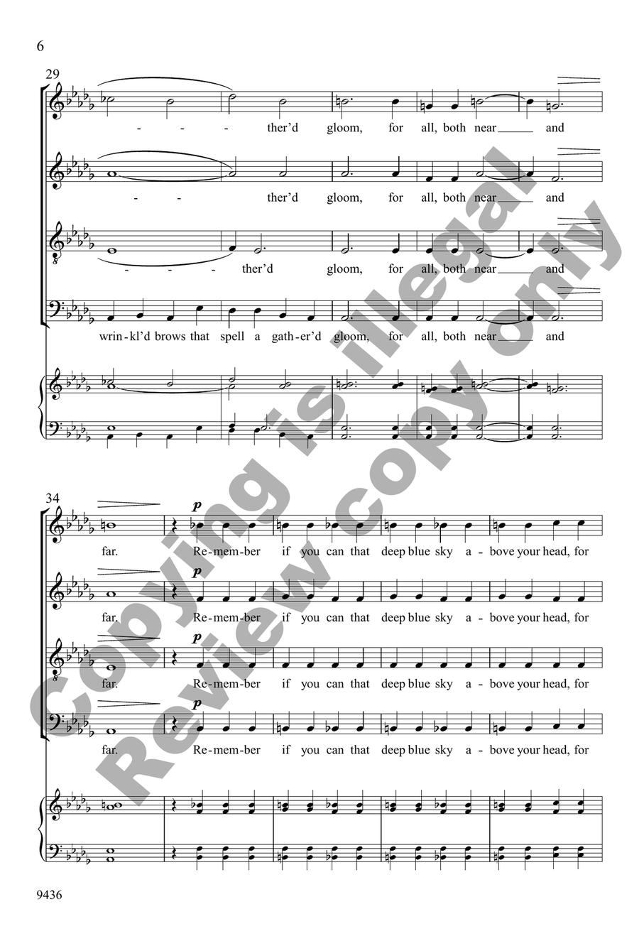 Most Precious Light Most Precious Light 4-Part scores gallery preview page 6