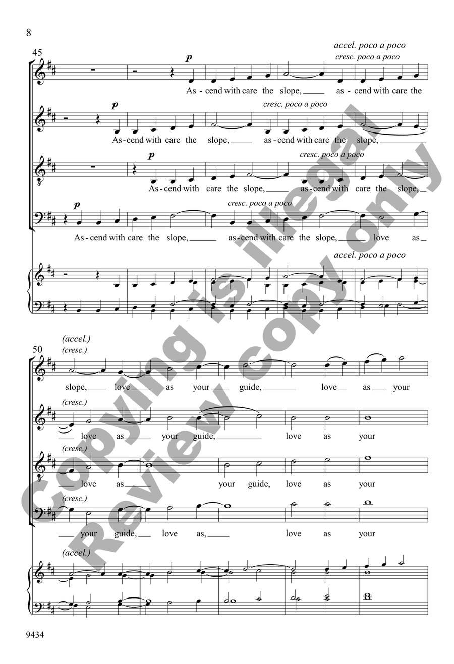Love Always Within Love Always Within 4-Part scores gallery preview page 8