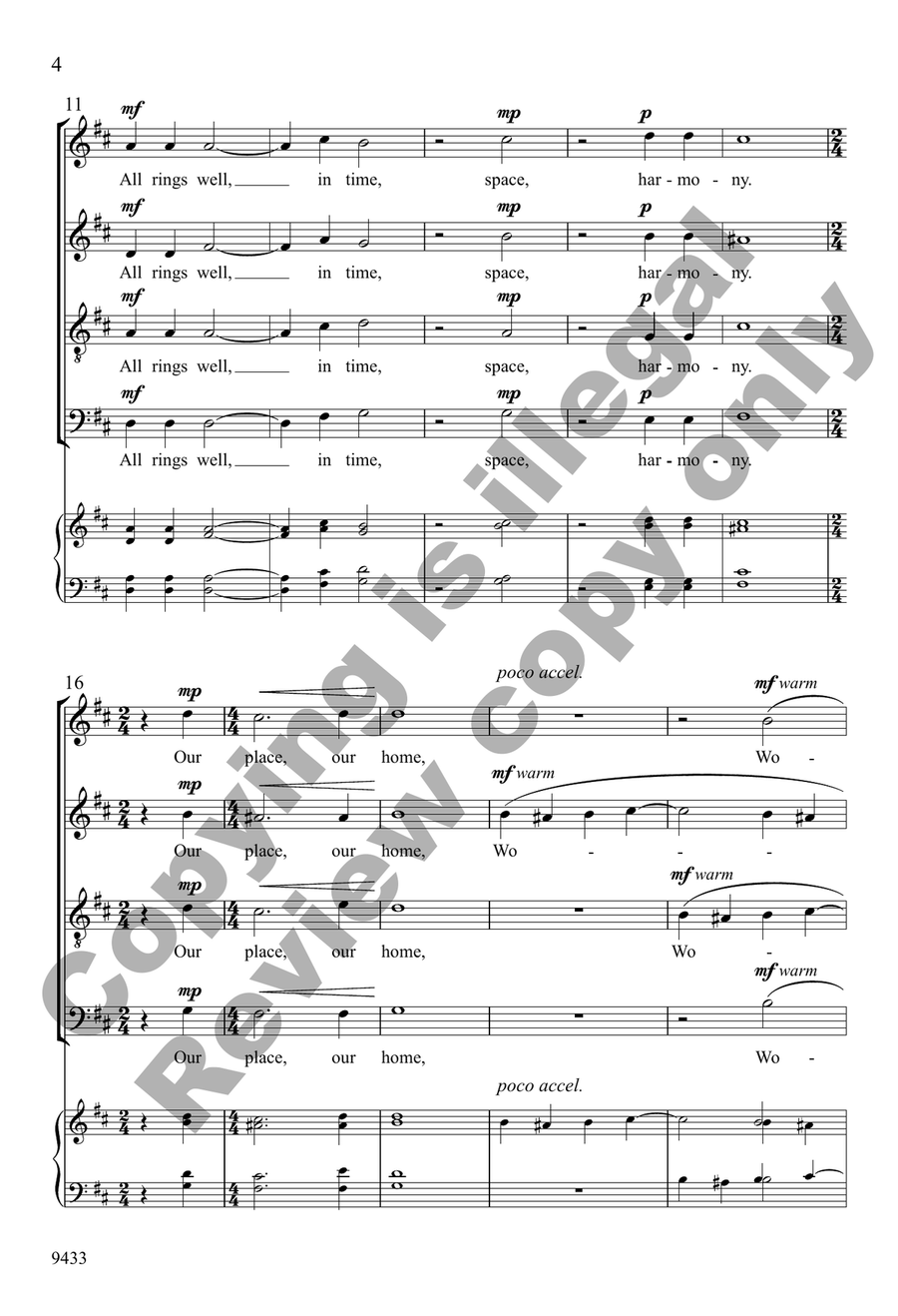 Stay With Me Stay With Me 4-Part scores gallery preview page 4