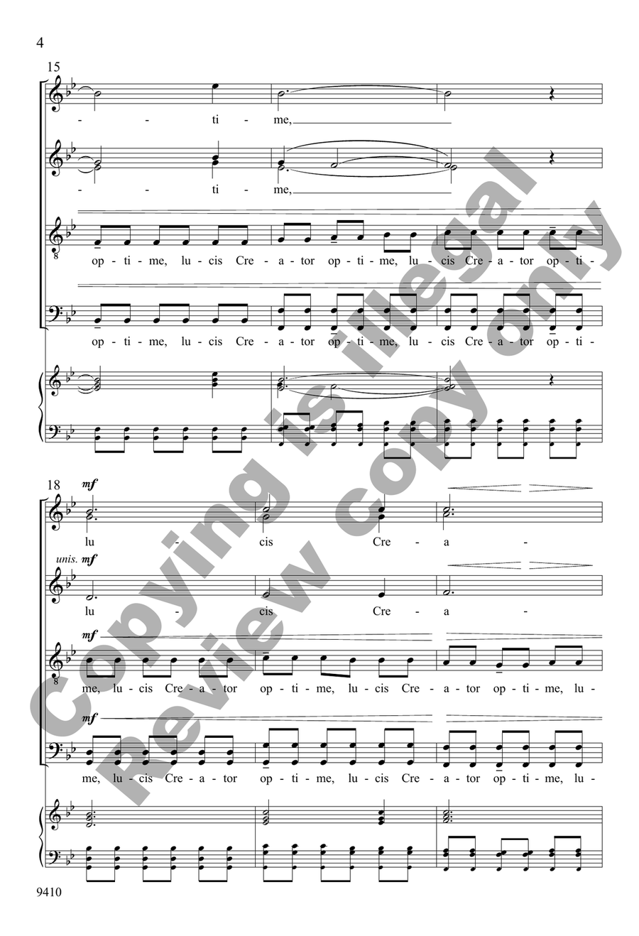 Lucis Creator optime Lucis Creator optime Divisi scores gallery preview page 4