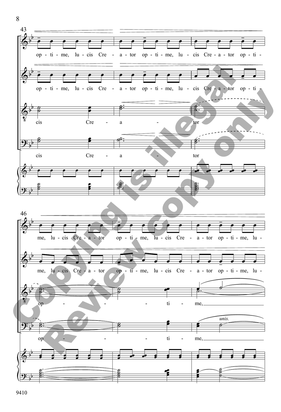 Lucis Creator optime Lucis Creator optime Divisi scores gallery preview page 8