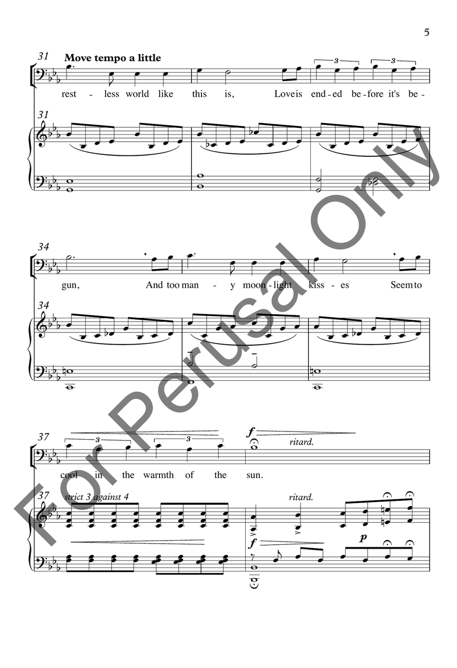When I Fall In Love When I Fall In Love 4-Part scores gallery preview page 5