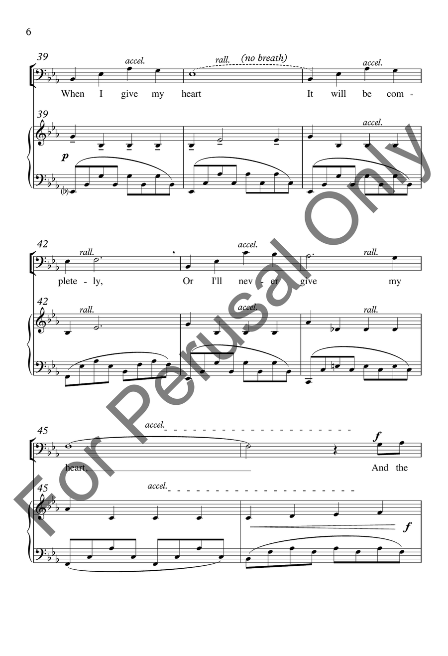 When I Fall In Love When I Fall In Love 4-Part scores gallery preview page 6