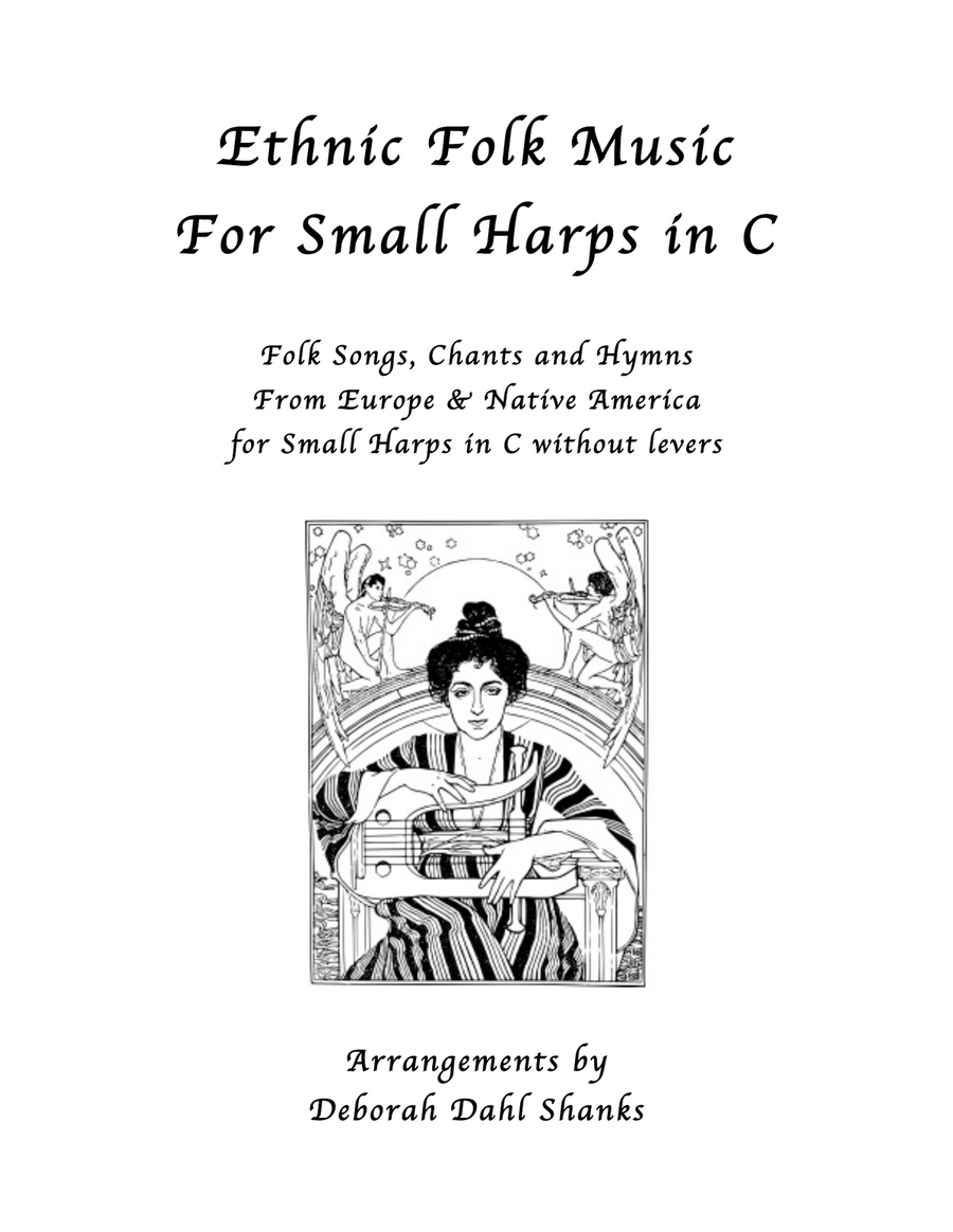 Ethnic Music for Small Harps in C Celtic Harp scores gallery preview page 1
