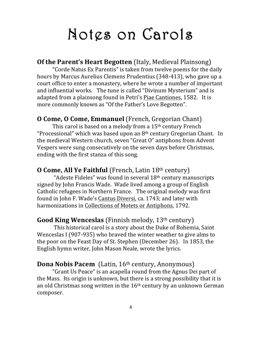 The Best of Christmas for Small Harps in C Celtic Harp scores gallery preview page 5