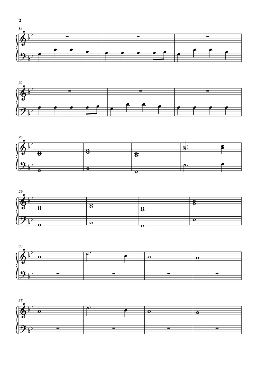 In The End In The End Easy Piano scores gallery preview page 2