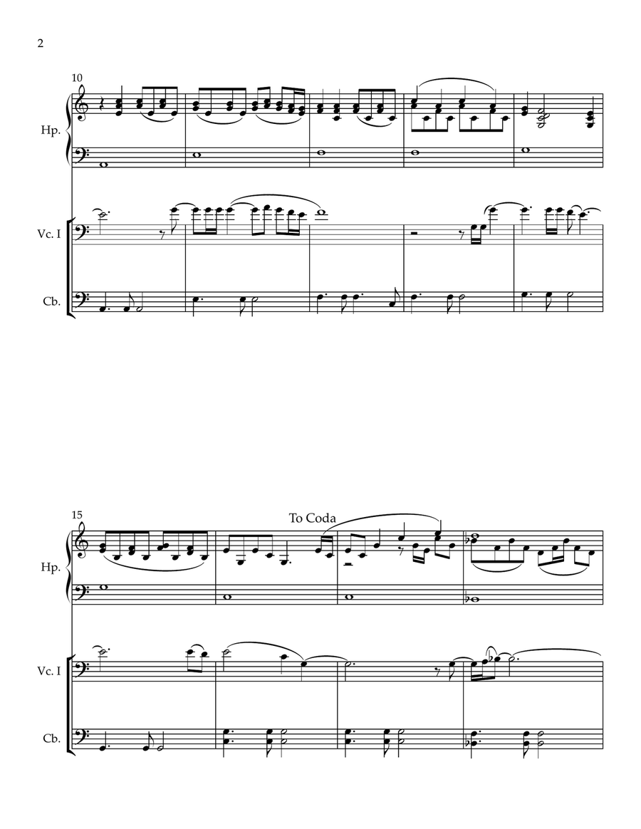 The First Time Ever I Saw Your Face Small Ensemble scores gallery preview page 2