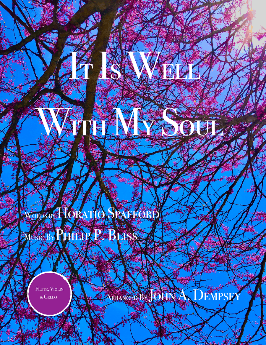 It Is Well With My Soul (Trio for Flute, Violin and Cello) Small Ensemble scores gallery preview page 1