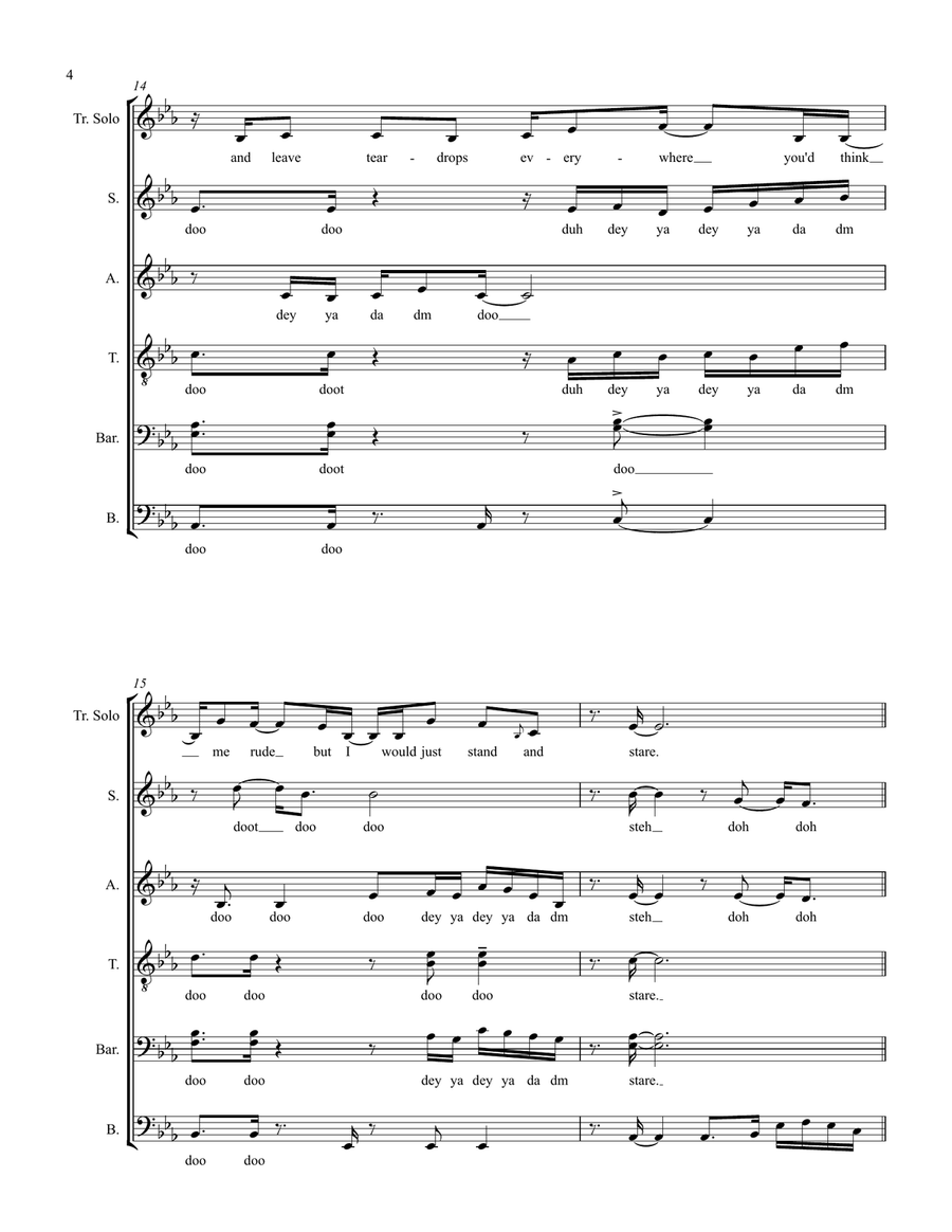 Fireflies Fireflies Divisi scores gallery preview page 4
