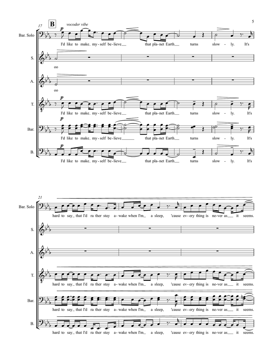 Fireflies Fireflies Divisi scores gallery preview page 5