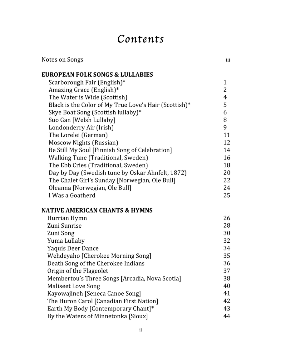 Ethnic Music for the Lap Harp Celtic Harp scores gallery preview page 4