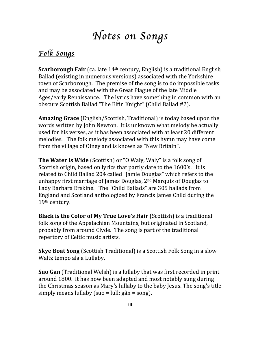 Ethnic Music for the Lap Harp Celtic Harp scores gallery preview page 5
