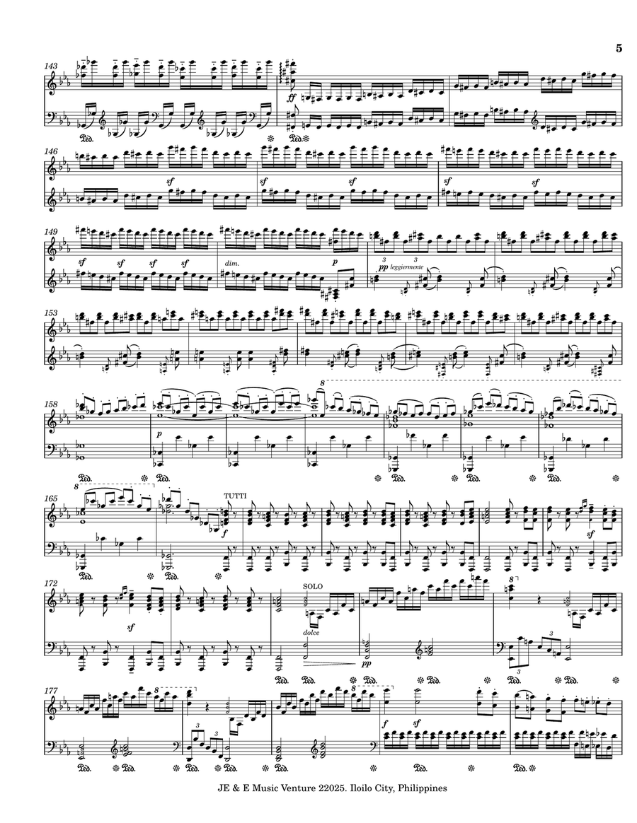 Piano Concerto No.5 (The Emperor) Piano Method scores gallery preview page 5