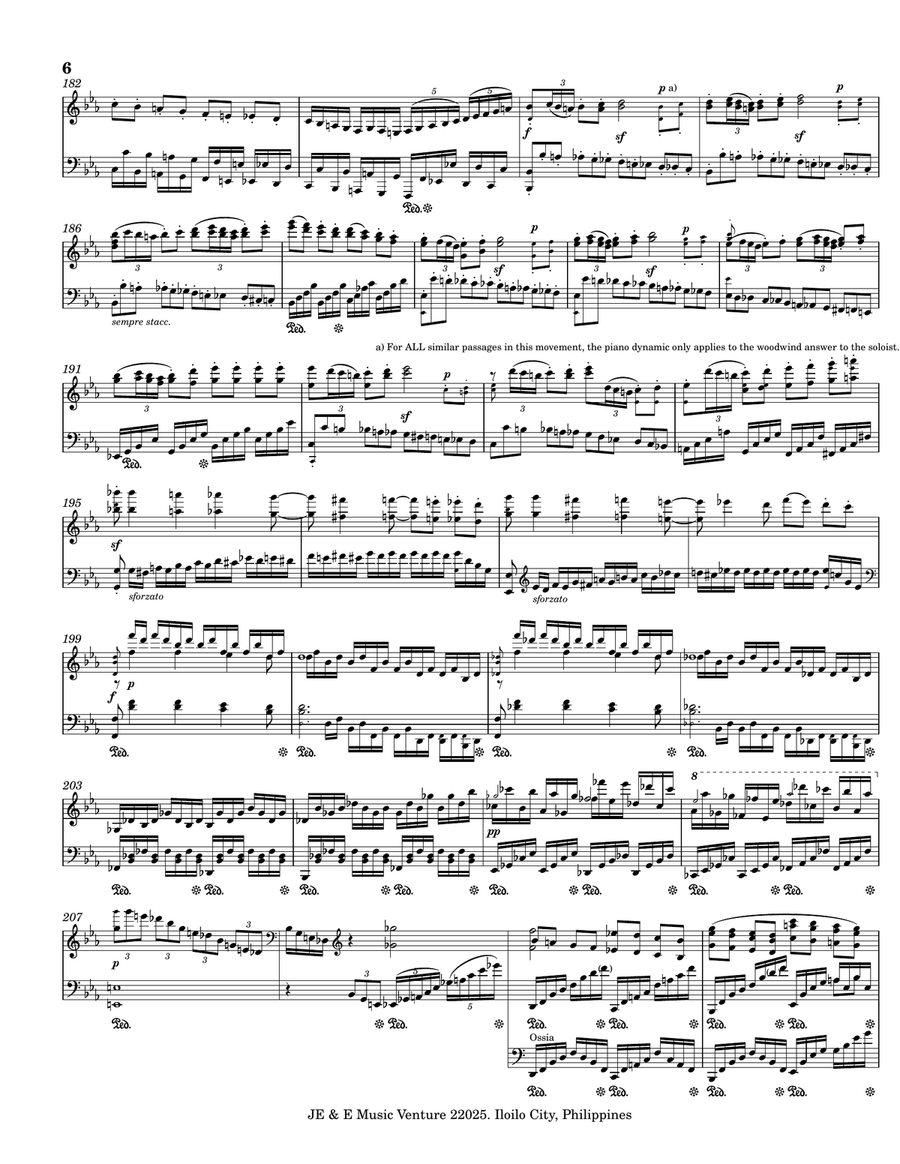 Piano Concerto No.5 (The Emperor) Piano Method scores gallery preview page 6