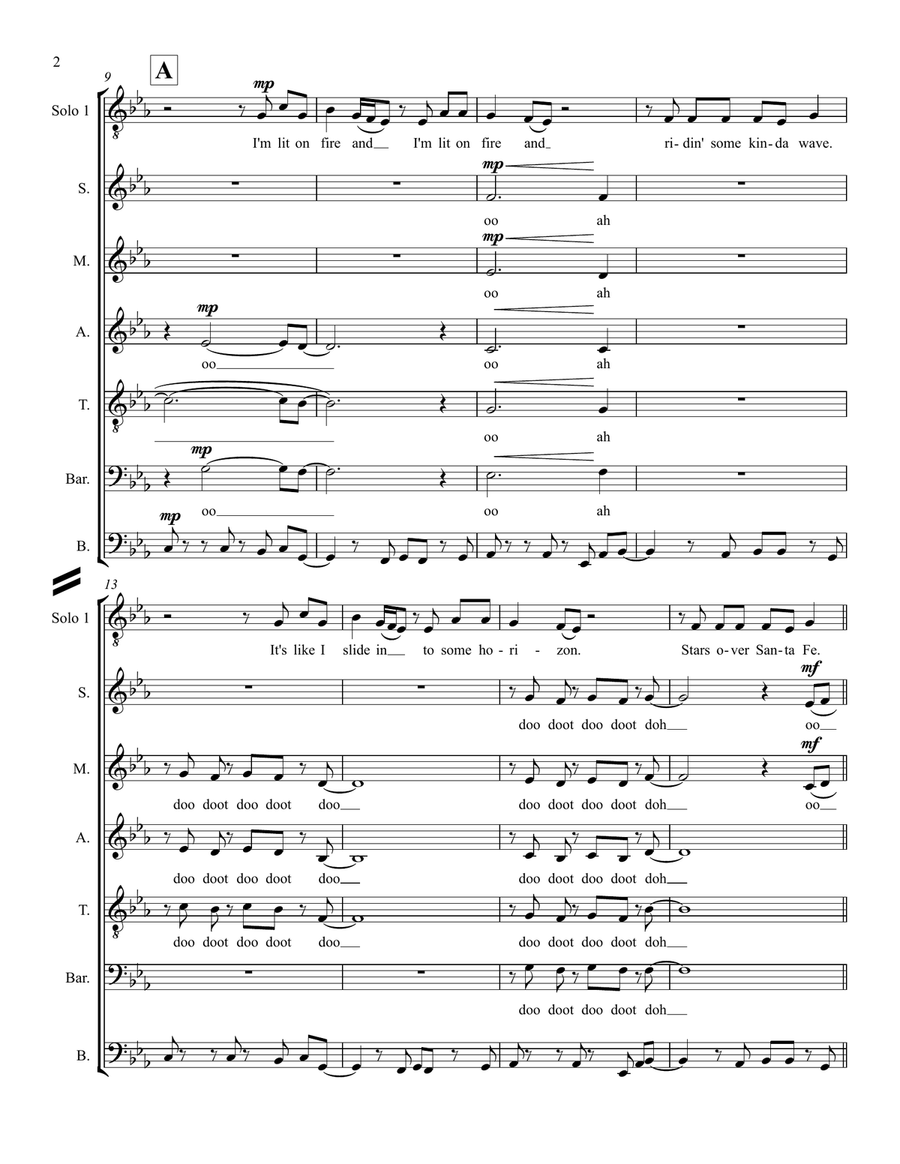 Sail Away Sail Away Divisi scores gallery preview page 2