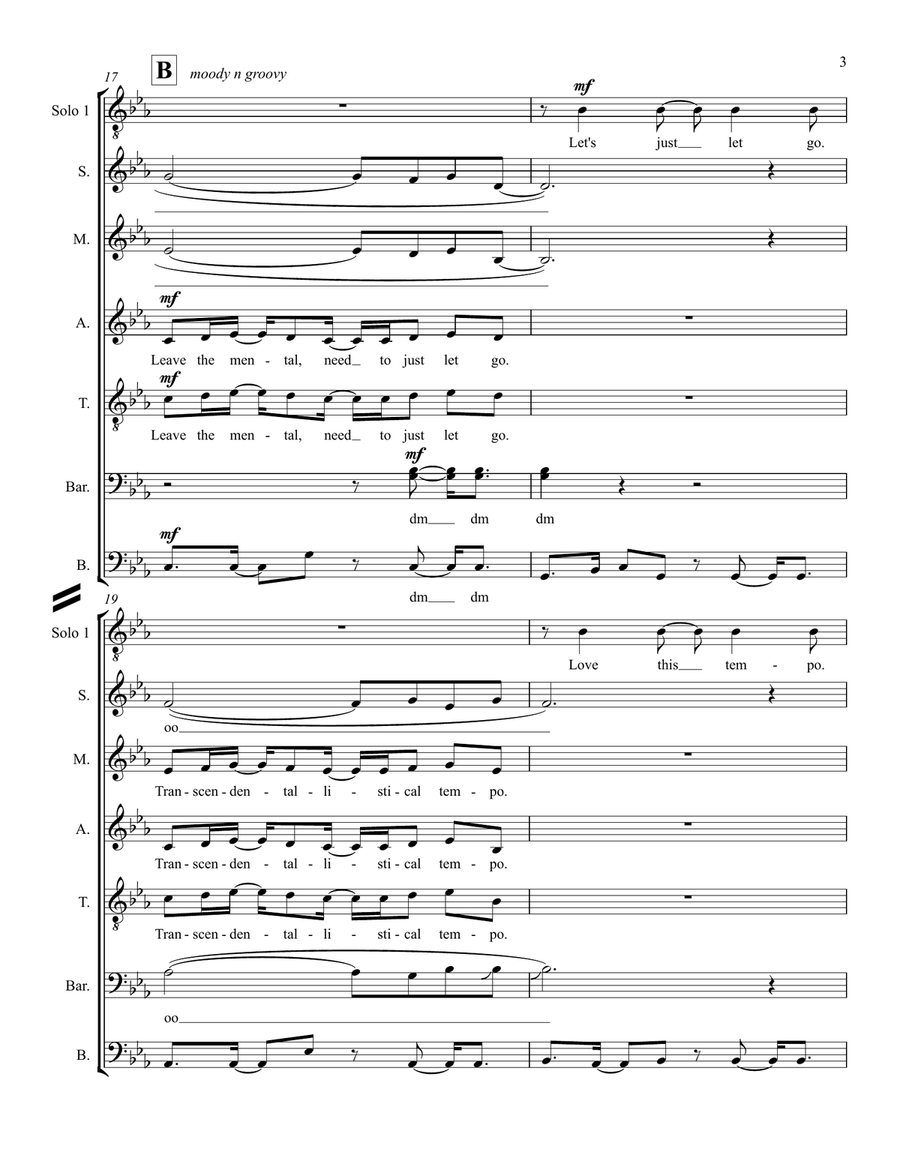 Sail Away Sail Away Divisi scores gallery preview page 3