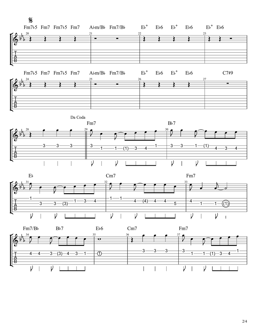 Can't Take My Eyes Off Of You Piano scores gallery preview page 2