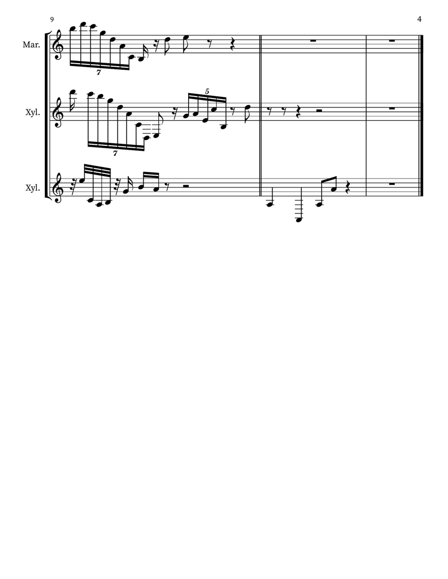 Game 4 Game 4 Small Ensemble scores gallery preview page 4