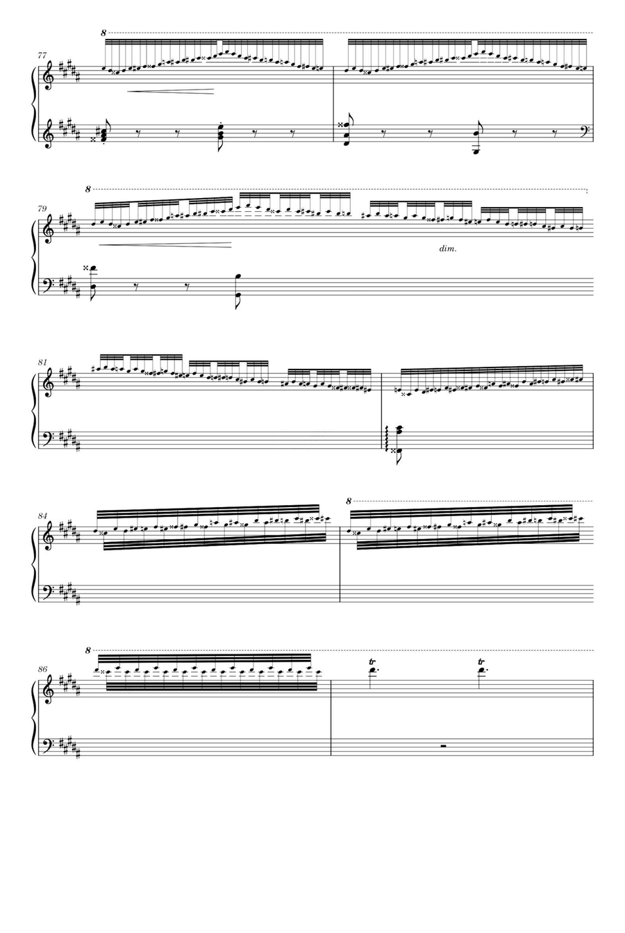 La Campanella - Franz Liszt Piano Solo scores gallery preview page 6