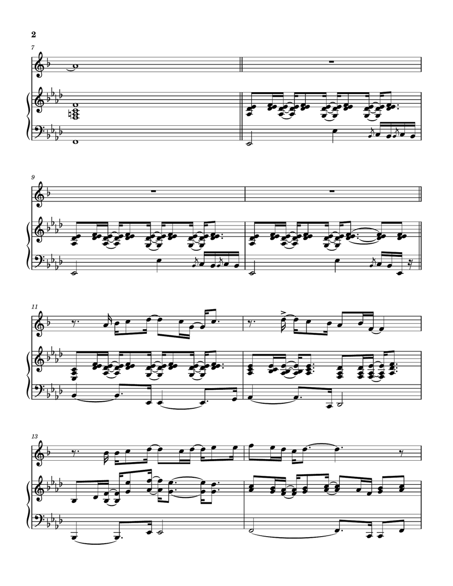 Medley: Killing Me Softly With His Song with The Closer I Get To You, Feel Like Makin' Love, Wher... Alto Saxophone scores gallery preview page 3