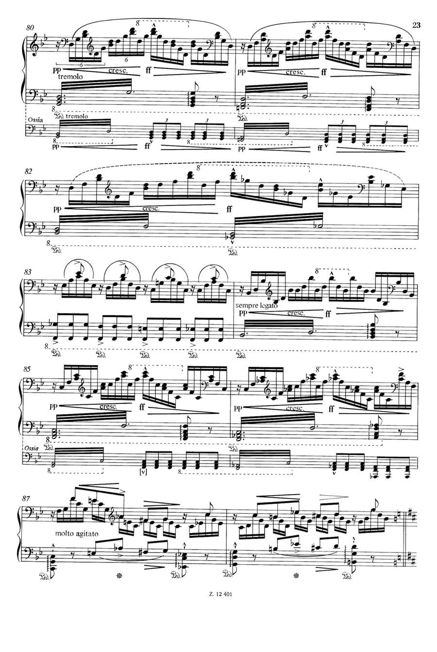 A la Chapelle Sixtine - Franz Liszt Piano Solo scores gallery preview page 4