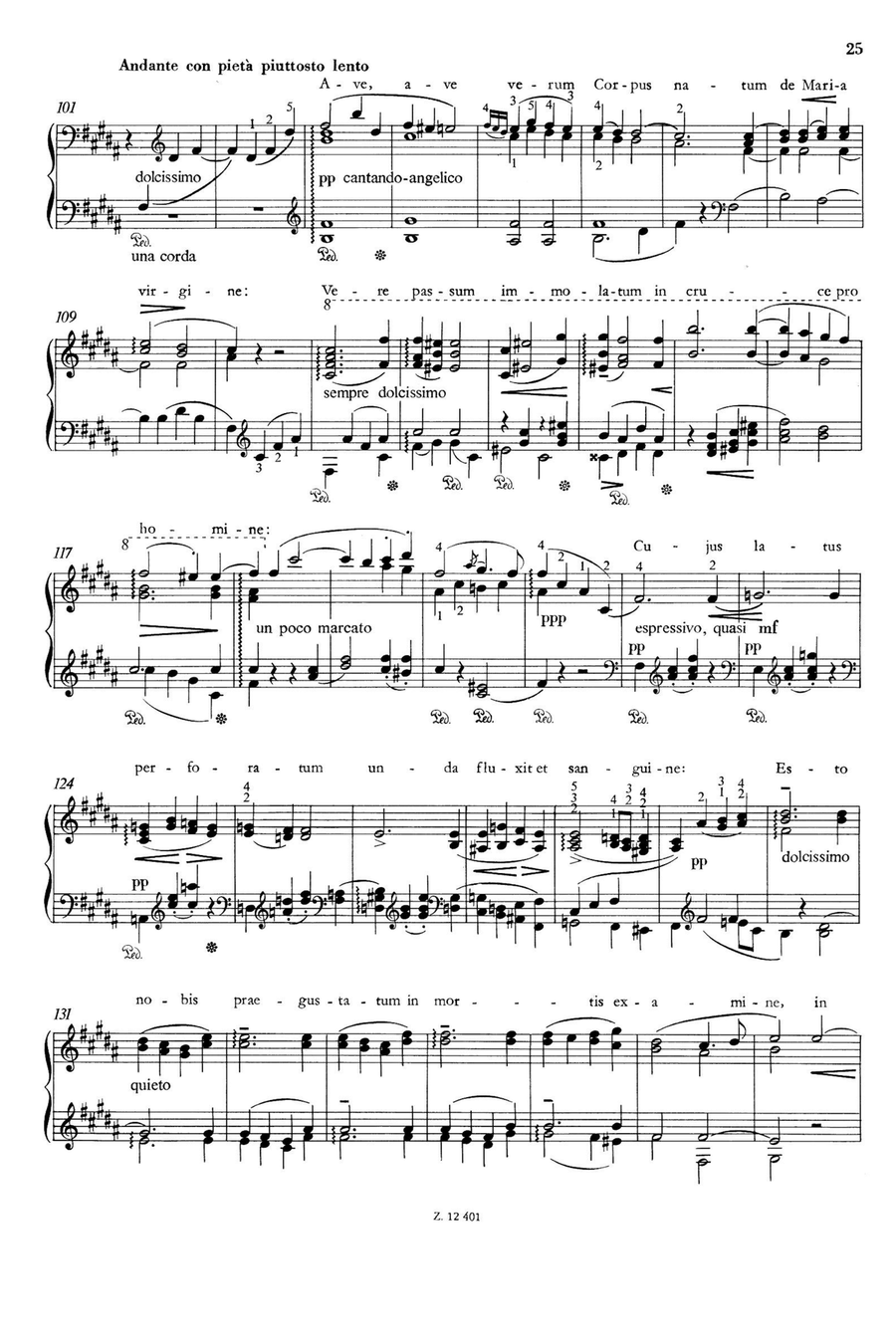 A la Chapelle Sixtine - Franz Liszt Piano Solo scores gallery preview page 6