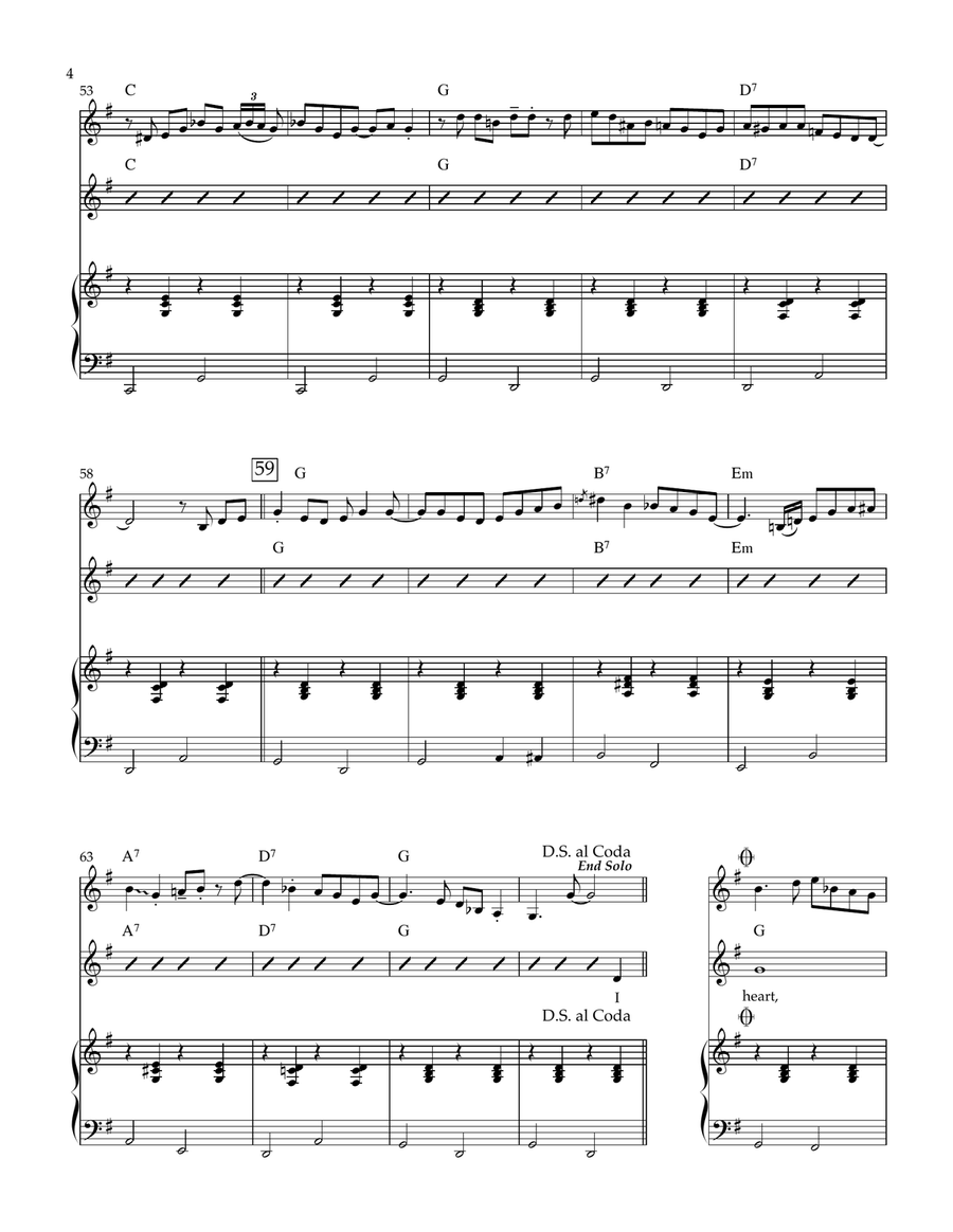 Hello Mary Lou Hello Mary Lou Piano, Vocal scores gallery preview page 4